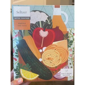 New Seltzer “Better Together” 1000-Piece Puzzle Chef's Recipe Included